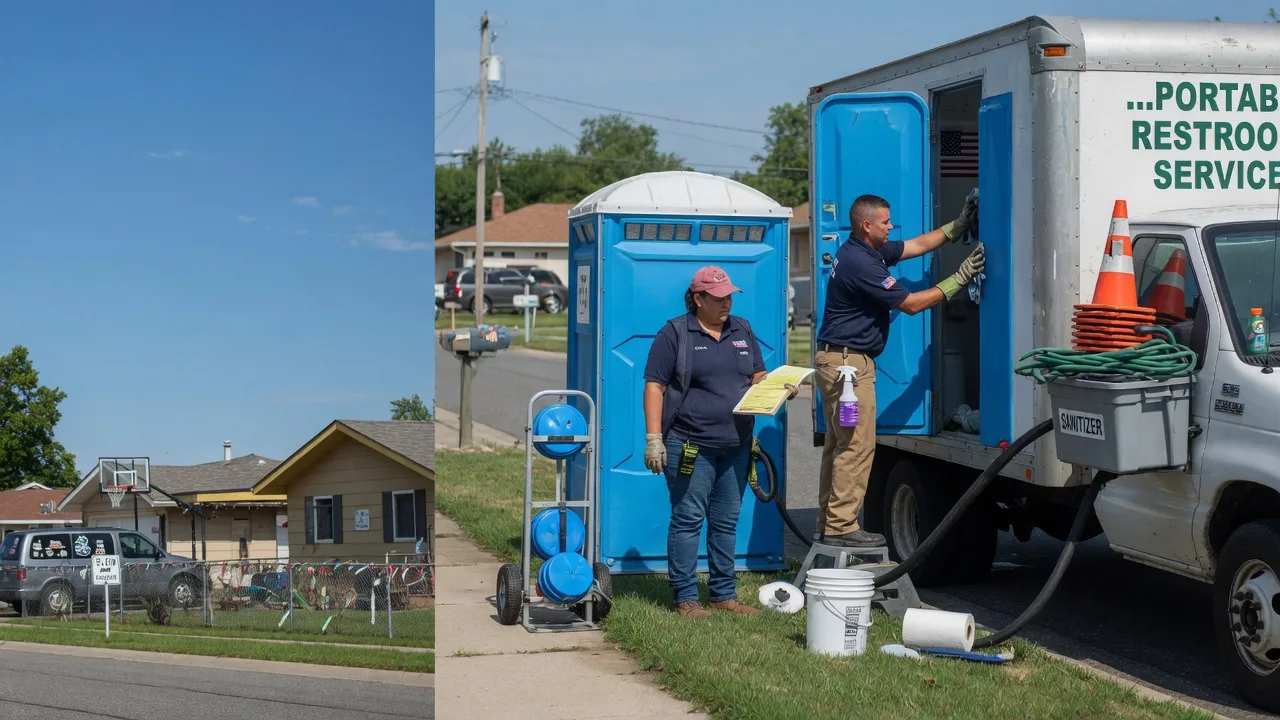 Portable Toilet Rental in Greenfield, MO near me